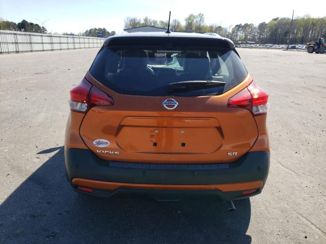 3N1CP5DV6LL477781 - 2020 NISSAN KICKS SR ORANGE photo 6