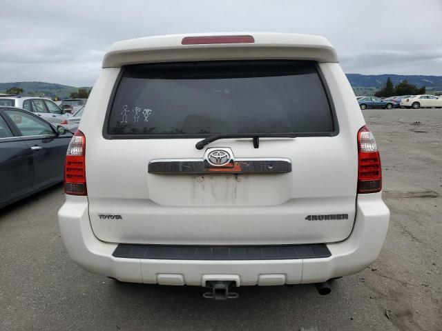 JTEBU14RX60105094 - 2006 TOYOTA 4RUNNER SR5 WHITE photo 6