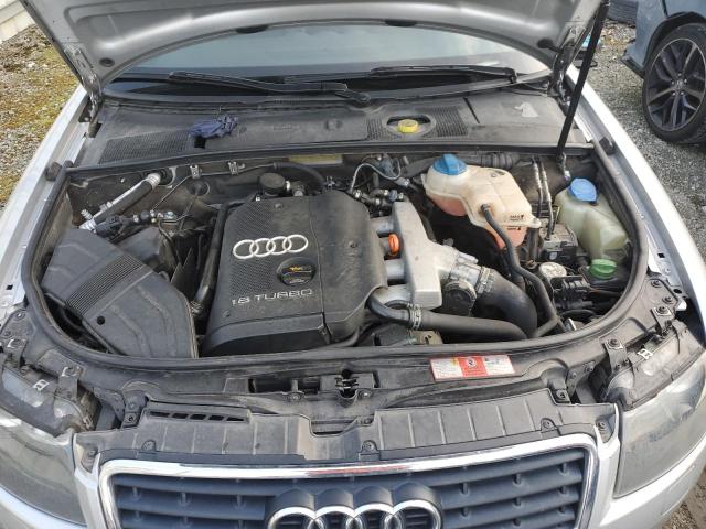 WAUAC48H25K001673 - 2005 AUDI A4 1.8 CABRIOLET SILVER photo 11