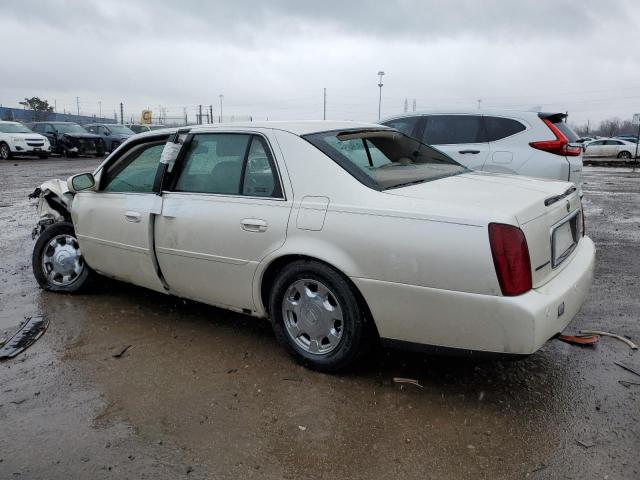 1G6KD54YX2U117643 - 2002 CADILLAC DEVILLE WHITE photo 2