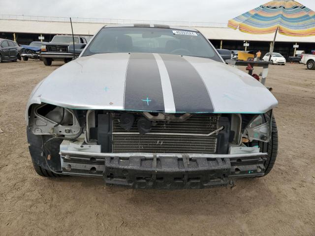 1ZVFT80N575337303 - 2007 FORD MUSTANG SILVER photo 5