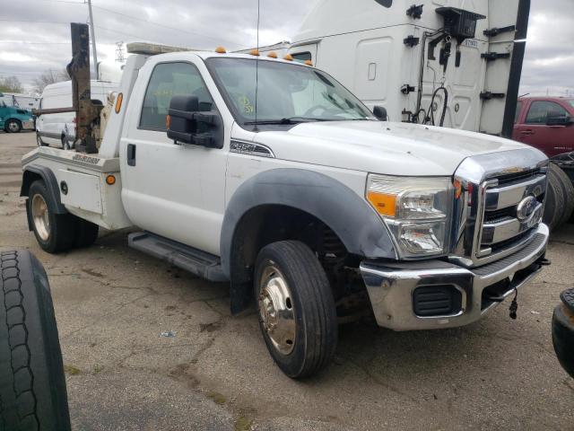 1FDUF4HY5BEB01358 - 2011 FORD F450 SUPER DUTY WHITE photo 1