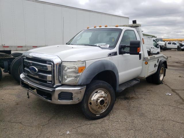 1FDUF4HY5BEB01358 - 2011 FORD F450 SUPER DUTY WHITE photo 2