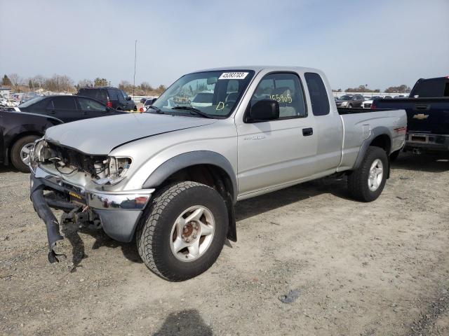 5TESN92N72Z108187 - 2002 TOYOTA TACOMA XTRACAB PRERUNNER SILVER photo 1