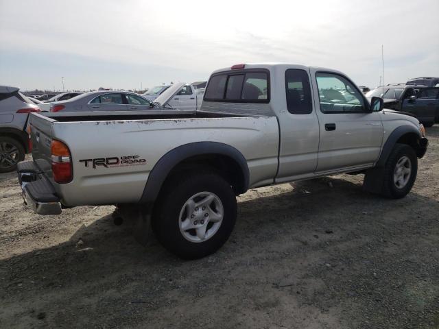 5TESN92N72Z108187 - 2002 TOYOTA TACOMA XTRACAB PRERUNNER ვერცხლისფერი ფოტო 3