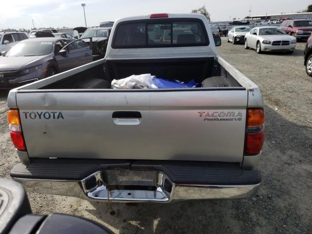 5TESN92N72Z108187 - 2002 TOYOTA TACOMA XTRACAB PRERUNNER ვერცხლისფერი ფოტო 6
