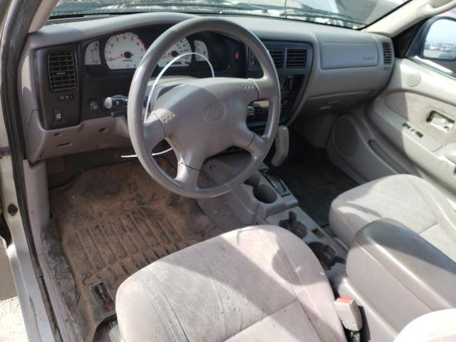 5TESN92N72Z108187 - 2002 TOYOTA TACOMA XTRACAB PRERUNNER ვერცხლისფერი ფოტო 8