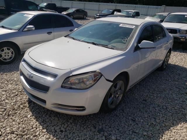 1G1ZC5E07AF274582 - 2010 CHEVROLET MALIBU 1LT WHITE photo 1