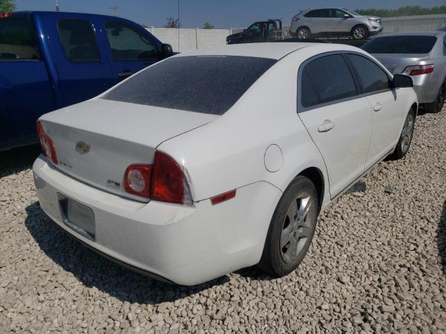 1G1ZC5E07AF274582 - 2010 CHEVROLET MALIBU 1LT WHITE photo 3