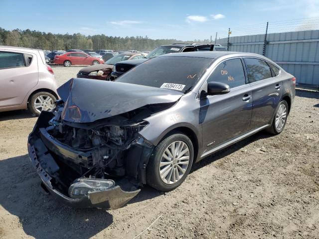 4T1BD1EB0EU033587 - 2014 TOYOTA AVALON HYBRID GRAY photo 1