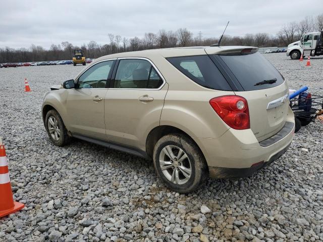 2GNFLCEK4C6243858 - 2012 CHEVROLET EQUINOX LS TAN photo 2