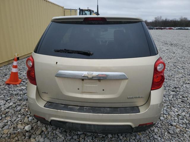 2GNFLCEK4C6243858 - 2012 CHEVROLET EQUINOX LS TAN photo 6