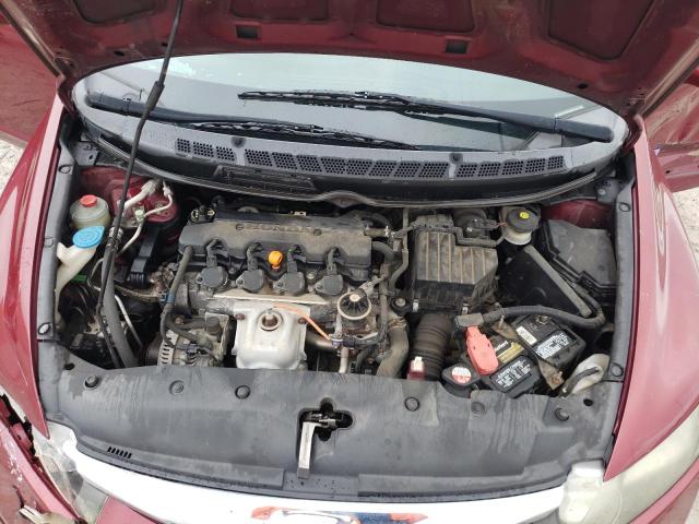 19XFA1F65AE017555 - 2010 HONDA CIVIC LX-S 栗色 照片 11