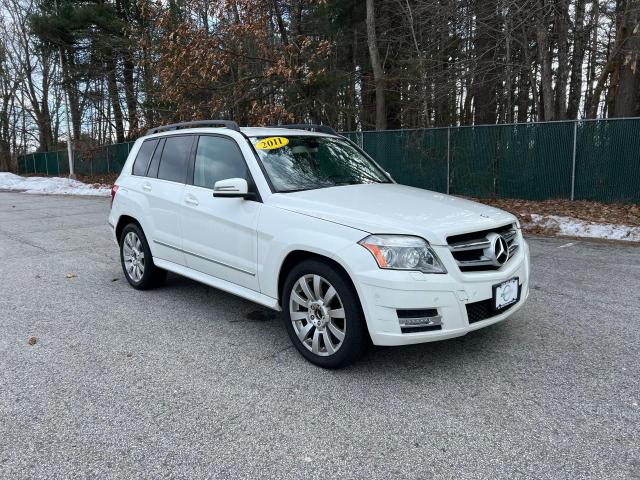 WDCGG8HB2BF537364 - 2011 MERCEDES-BENZ GLK 350 4MATIC WHITE photo 1