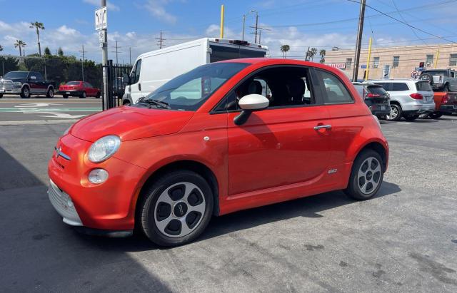 3C3CFFGE1ET294605 - 2014 FIAT 500 ELECTRIC ORANGE photo 2