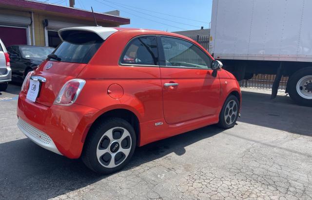 3C3CFFGE1ET294605 - 2014 FIAT 500 ELECTRIC ORANGE photo 4