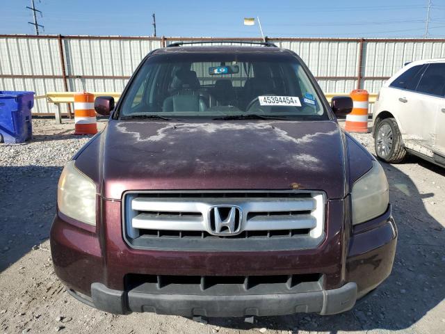 5FNYF28518B027282 - 2008 HONDA PILOT EXL BURGUNDY photo 5