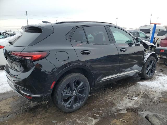 LRBFZNR41ND111626 - 2022 BUICK ENVISION ESSENCE Սև լուսանկար 3