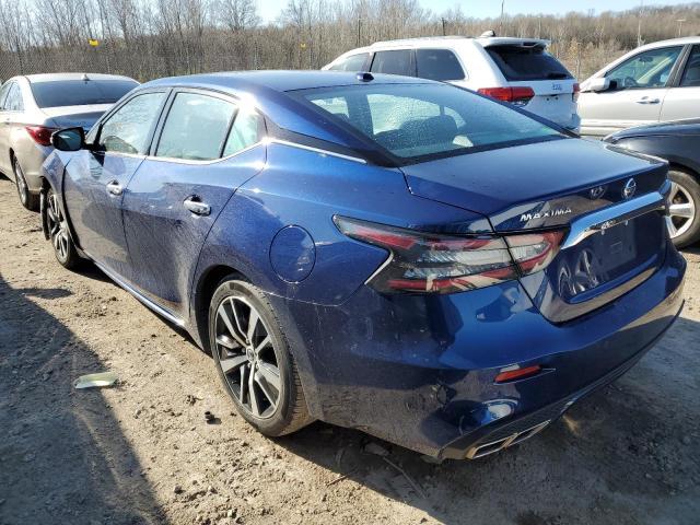 1N4AA6CV5NC502848 - 2022 NISSAN MAXIMA SV BLUE photo 2