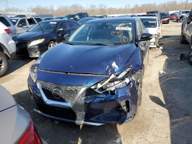 1N4AA6CV5NC502848 - 2022 NISSAN MAXIMA SV BLUE photo 5