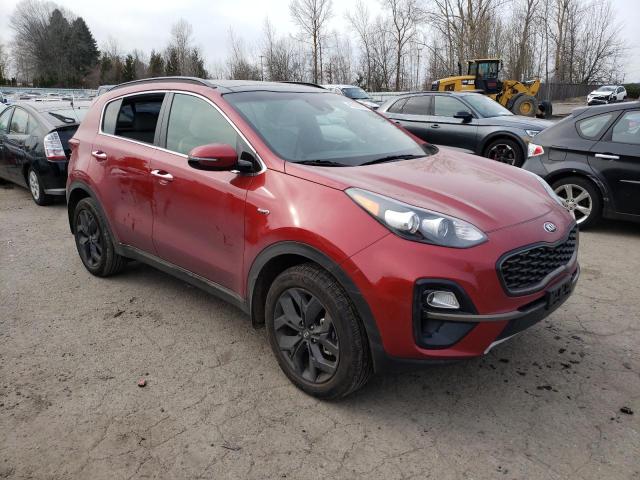 KNDP6CAC3L7822651 - 2020 KIA SPORTAGE S RED photo 4