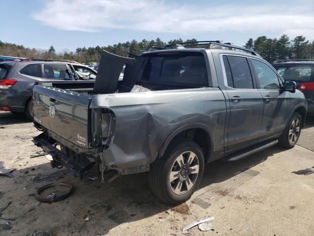 5FPYK3F67KB022762 - 2019 HONDA RIDGELINE RTL GRAY photo 3