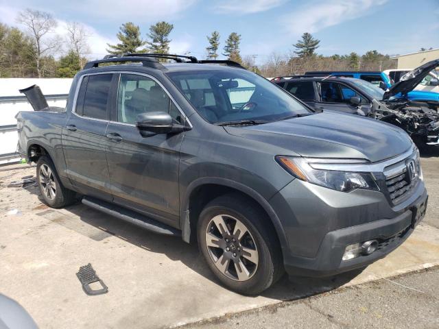 5FPYK3F67KB022762 - 2019 HONDA RIDGELINE RTL GRAY photo 4