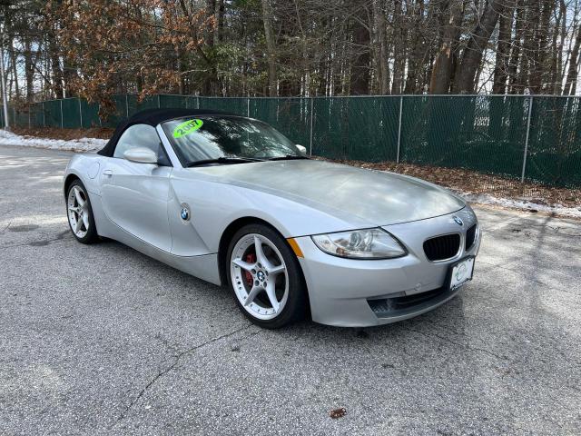 4USBU53547LW93319 - 2007 BMW Z4 3.0SI SILVER photo 1