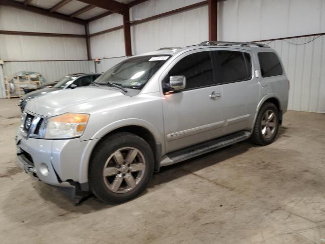 5N1AA0NE9AN612087 - 2010 NISSAN ARMADA PLATINUM SILVER photo 1