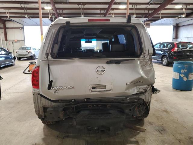 5N1AA0NE9AN612087 - 2010 NISSAN ARMADA PLATINUM SILVER photo 6