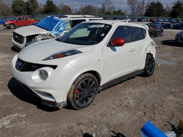 JN8DF5MV4ET150805 - 2014 NISSAN JUKE NISMO RS WHITE photo 1