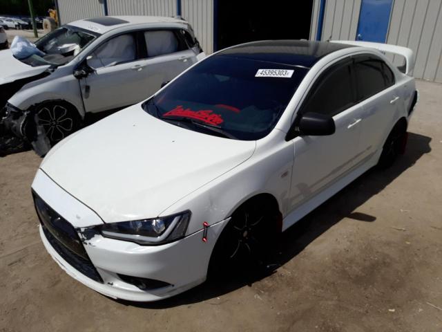 JA32V2FW9CU015710 - 2012 MITSUBISHI LANCER SE WHITE photo 1