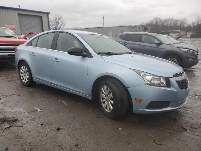 1G1PC5SH5B7137475 - 2011 CHEVROLET CRUZE LS BLUE photo 4