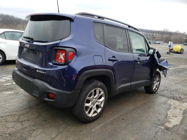 ZACCJBAB6JPJ42822 - 2018 JEEP RENEGADE SPORT BLUE photo 3