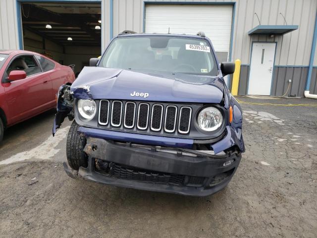 ZACCJBAB6JPJ42822 - 2018 JEEP RENEGADE SPORT BLUE photo 5