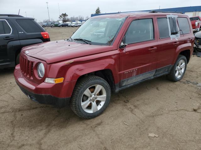 1C4NJRFB0ED726926 - 2014 JEEP PATRIOT LATITUDE RED photo 1