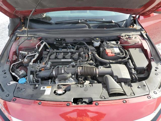 1HGCV1F16KA061565 - 2019 HONDA ACCORD LX RED photo 11