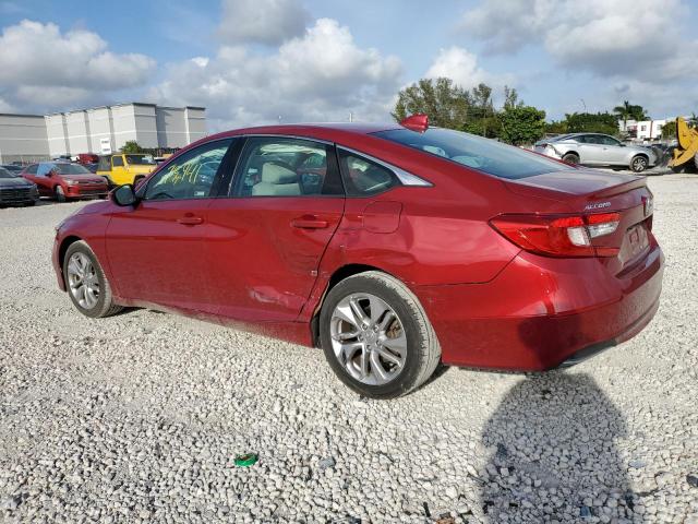 1HGCV1F16KA061565 - 2019 HONDA ACCORD LX RED photo 2