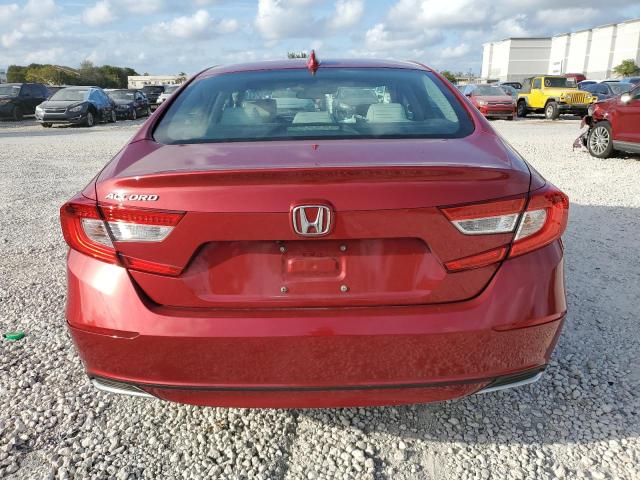 1HGCV1F16KA061565 - 2019 HONDA ACCORD LX RED photo 6