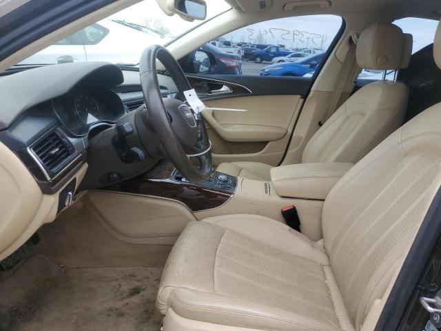 WAUHGAFC7DN055282 - 2013 AUDI A6 PRESTIGE შავი ფოტო 7