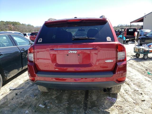 1C4NJCEAXFD401725 - 2015 JEEP COMPASS LATITUDE RED photo 6