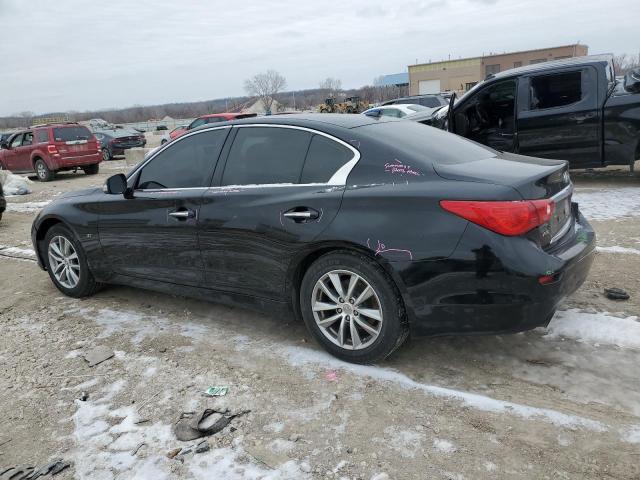 JN1BV7AR1EM682809 - 2014 INFINITI Q50 BASE შავი ფოტო 2