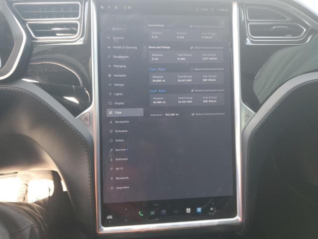 5YJSA1E21JF248704 - 2018 TESLA MODEL S BLACK photo 9