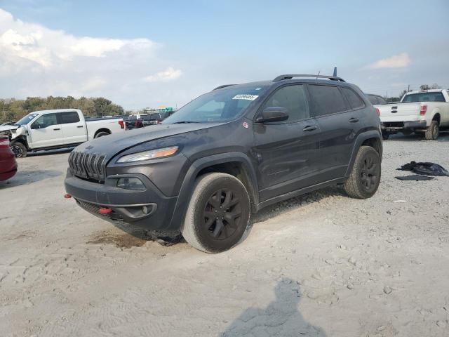 1C4PJMBSXFW780368 - 2015 JEEP CHEROKEE TRAILHAWK 灰色 照片 1