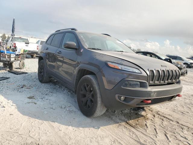 1C4PJMBSXFW780368 - 2015 JEEP CHEROKEE TRAILHAWK 灰色 照片 4