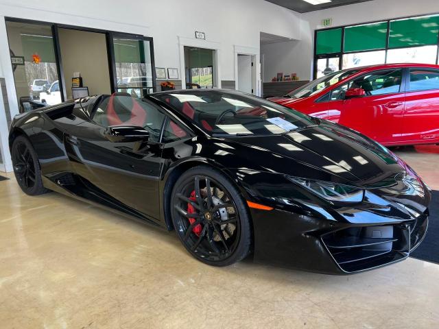 ZHWUR2ZFXJLA08563 - 2018 LAMBORGHINI HURACAN BLACK photo 1