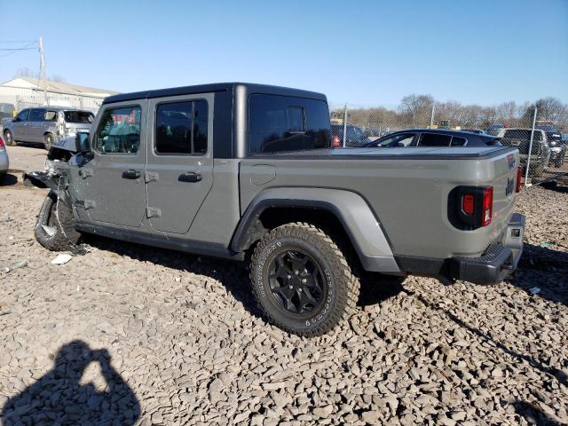 1C6HJTAG1NL151021 - 2022 JEEP GLADIATOR SPORT GRAY photo 2