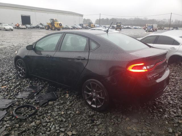 1C3CDFAAXFD433682 - 2015 DODGE DART SE BLACK photo 2