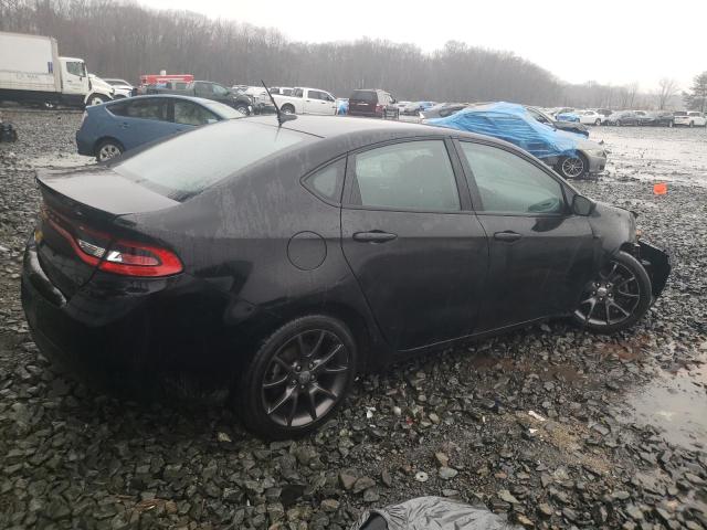 1C3CDFAAXFD433682 - 2015 DODGE DART SE BLACK photo 3