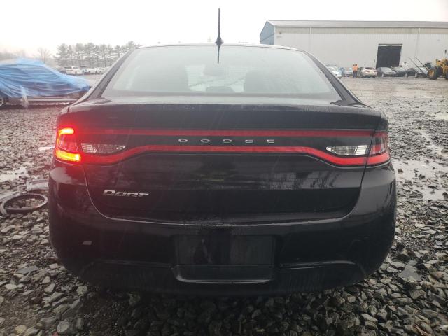 1C3CDFAAXFD433682 - 2015 DODGE DART SE BLACK photo 6